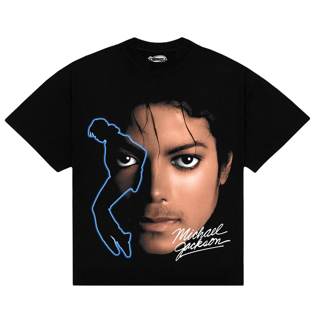 2026 Fashion Michael Jackson T Shirt Mens Womens Cotton Tees Ummer Casual Short Sleeve Round Neck Clothing Loose Tops Trend