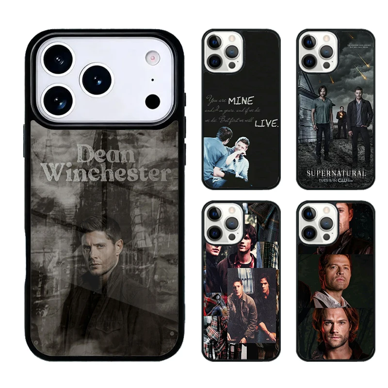 Capa para Celular SUPERNATURAL DEAN SAM SÉRIE TV Compatível com iPhone 17 16e 15 14 13 12 11Pro Max