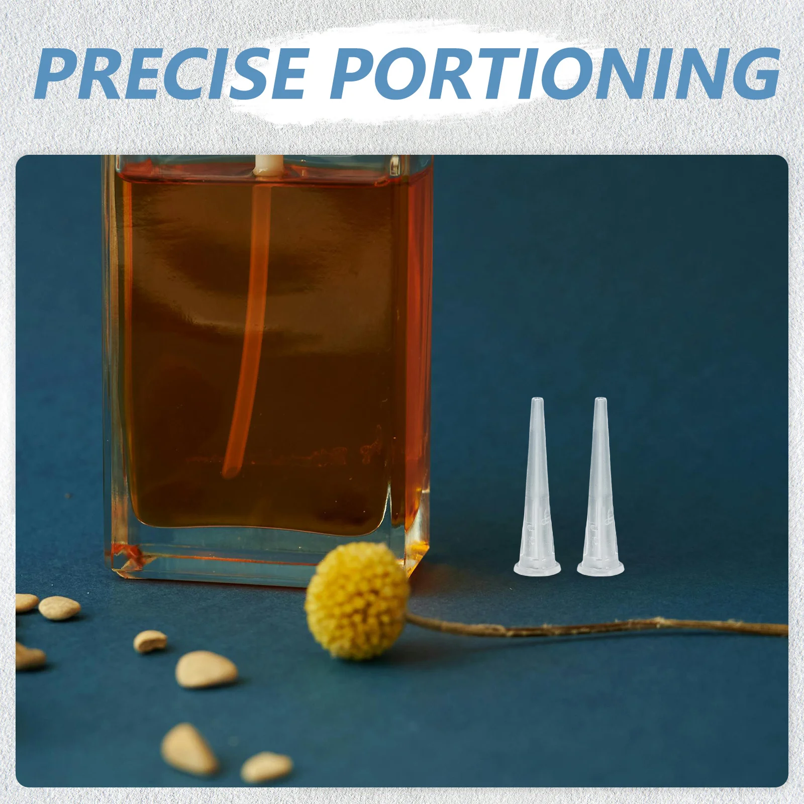 

30Pcs Plastic Cone-Shaped Perfume Pipette Tips Laboratory Liquid Transfer Attachments for Essential Oil Perfume Making