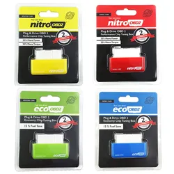 Fuel Saver Nitro ECO OBD2 Performance Chip Tuning Box More Power Torque Nitro OBD 2 ECOOBD2 For Gasoline & Diesel Vehicles