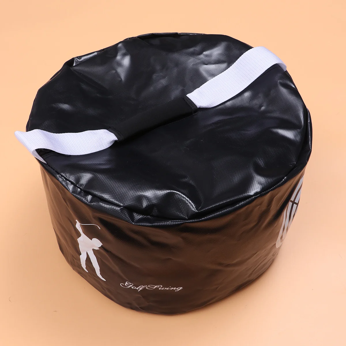 

Hand Tote Hollow Swing Training Bag Power Impact Swing Black Waterproof Practice Hit Strike Bag Training Practice