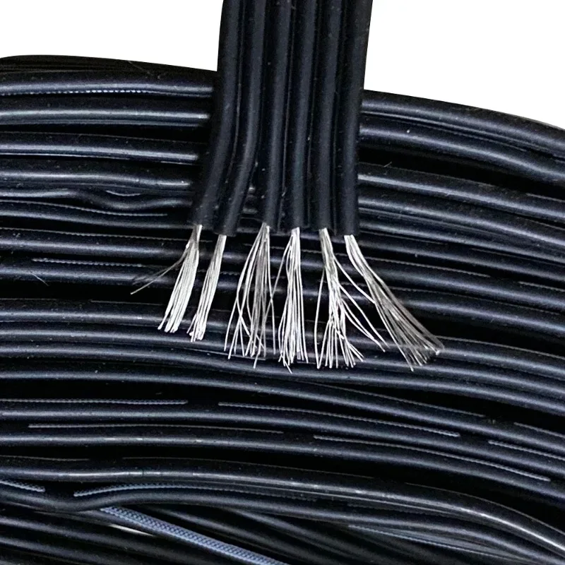 

Flexible 28AWG 2P/3P/4P/5P/6Pin Silicone Cable with Soft Insulation and Soldering Resistance