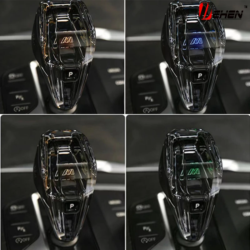 Crystal 3-Piece Set Gear Shift Knob Volume Button for BMW G05 G06 G07 G01 G02 G26 G20 G22 G29 F44 ix3 Car Interior Accessories