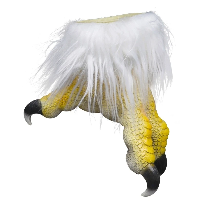 DXAE Realistic Bird Head Mask Gloves Costume Outfit For Halloween And Stage Shows