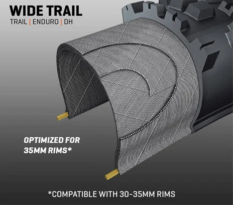 Maxxis ASSEGAI 27,5 29X2,5 Zoll Downhill Folding Vacuum Pannensicher ist ein hochfester Quick Drop-Reifen von Maxxis – Detail 5