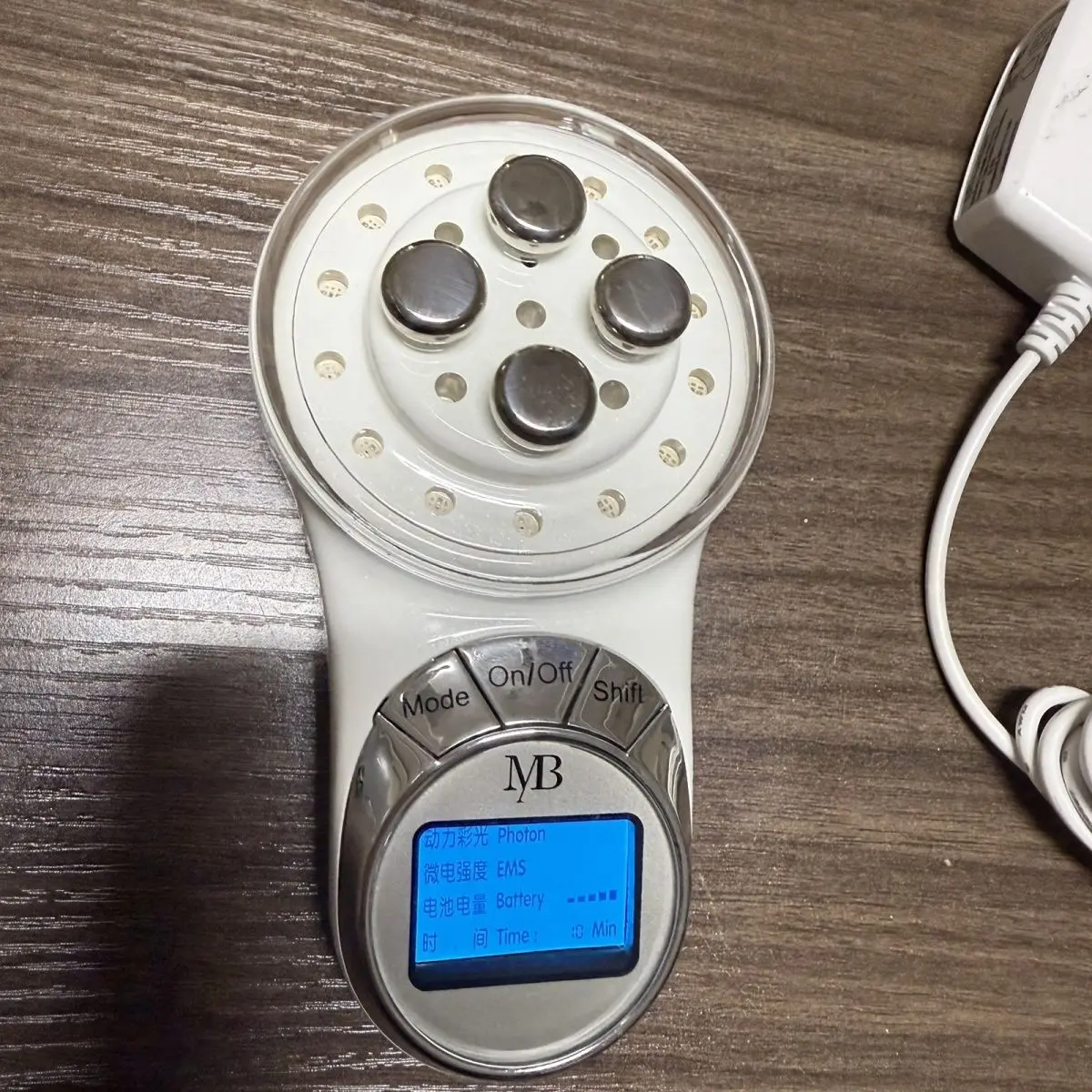 10W วิทยุความถี่ Electroporation NO Needle Mesotherapy EMS Photon RF Skin Care นวดกระชับผิวหน้า Body Massager