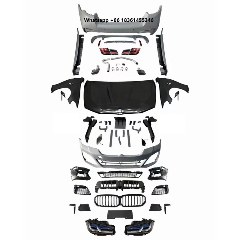For 5 Series F10F18 Old To New 21 Model G30G38 Late-Stage MT Wide-Body M Sport M-Tech Suitable