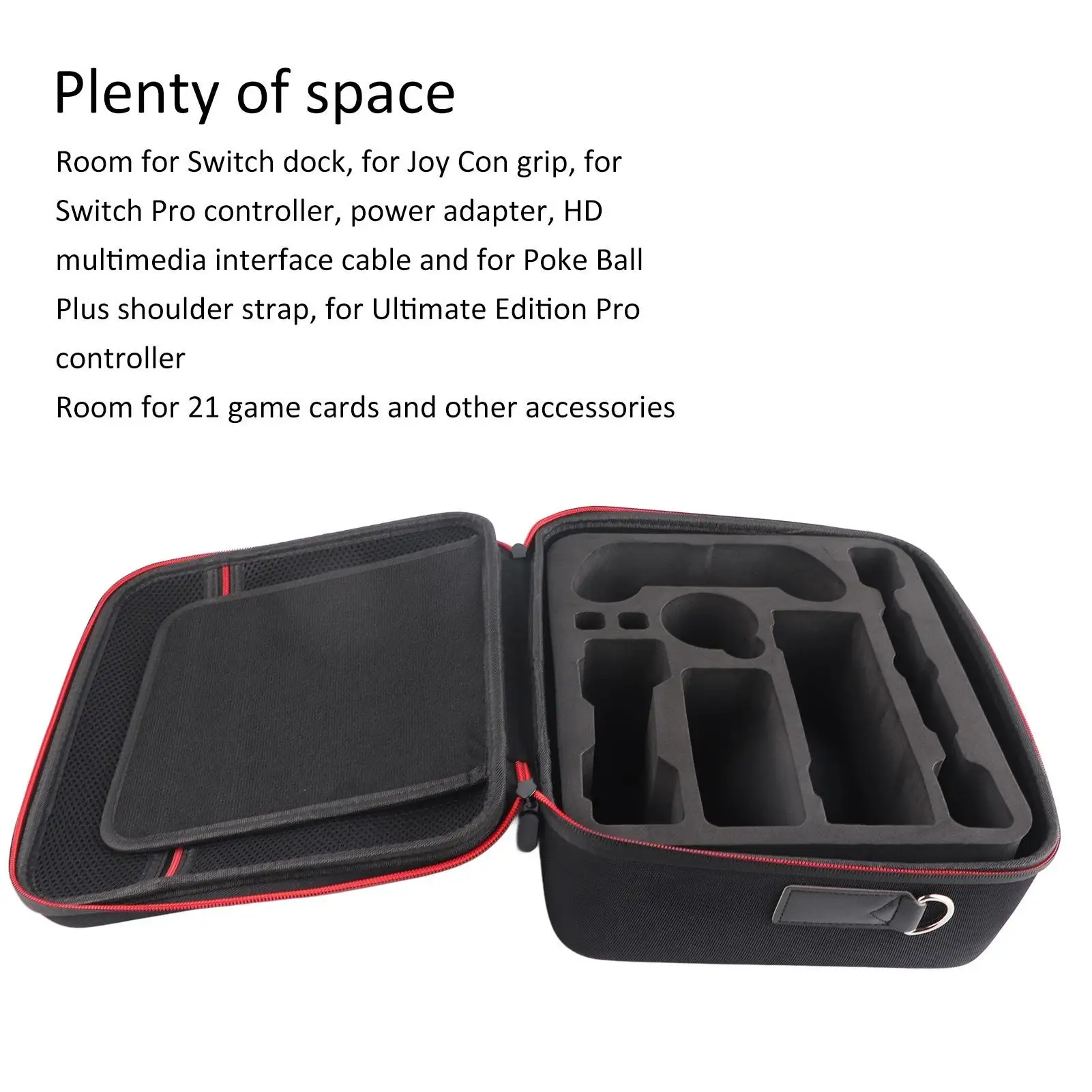 EVA Carrying Case for game Accessories with Shoulder Strap - Portable for game Storage Solution