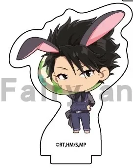 Anime Sebastian Yuukoku no Albert James Mini figura de acción muñeca William soporte acrílico modelo placa Cosplay juguete para regalo