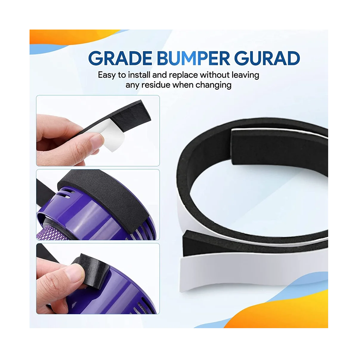 2 шт., Мягкий бампер для iRobot 671 675 500 600 700 800