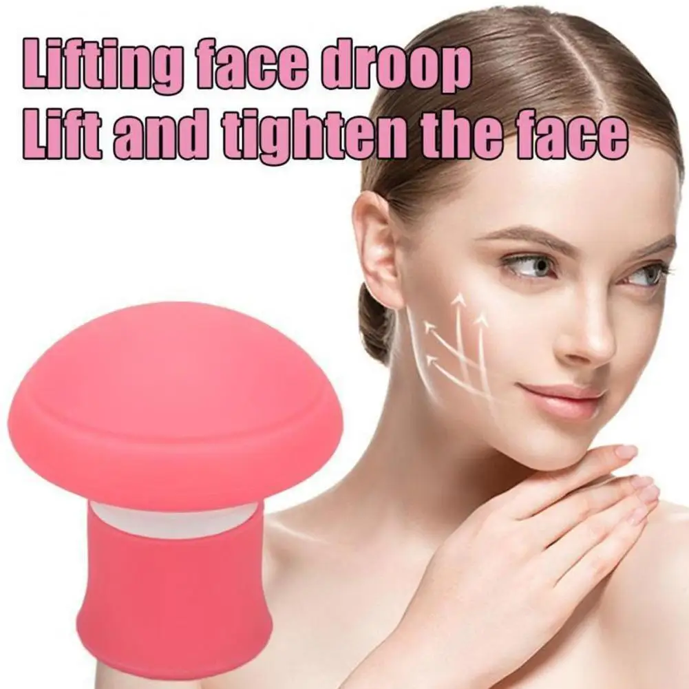 1pcs Facial Massager Face Masseter Trainer Silicone Face Lifting Tightening Nasolabial Folds Removal Shaping Slimming Tool