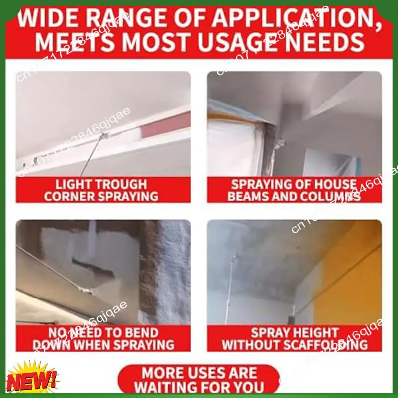 A48I Airless Paint Spray Gunswivel Joint Compatible With 235486 7/8 Inch 300° Rotation Silver Metal 2 PCS