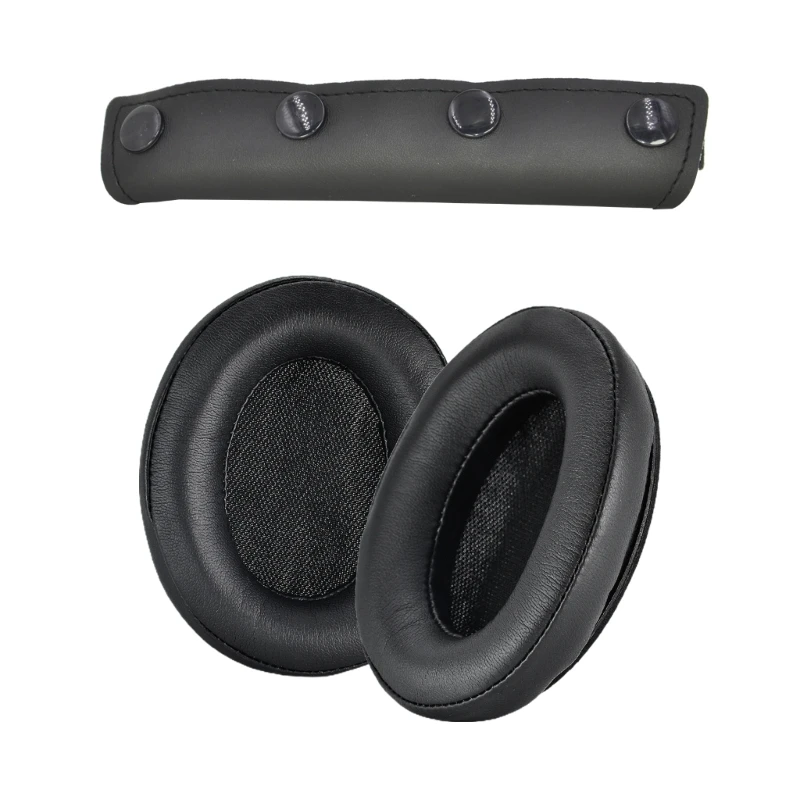 Breathable Ear Pads Earpads for Srhythm NC25 NC35 Headset Noise Cancelling Earmuff Ear Pads Headset Headband Cushion Dropship