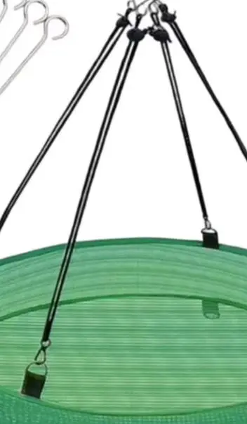

Outdoor Bird Feeding Net, Hangable Bird Feeder, Feeding Tool 50*50*10 Cm, Gardening Pet Feeding Tool