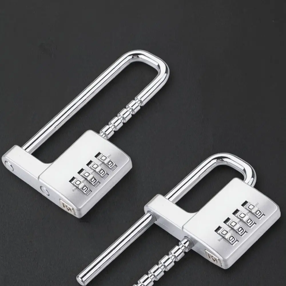 Portable U Lock For Furniture Handles Combination Code Security Padlock For Office File Cabinet Storage Door Lock