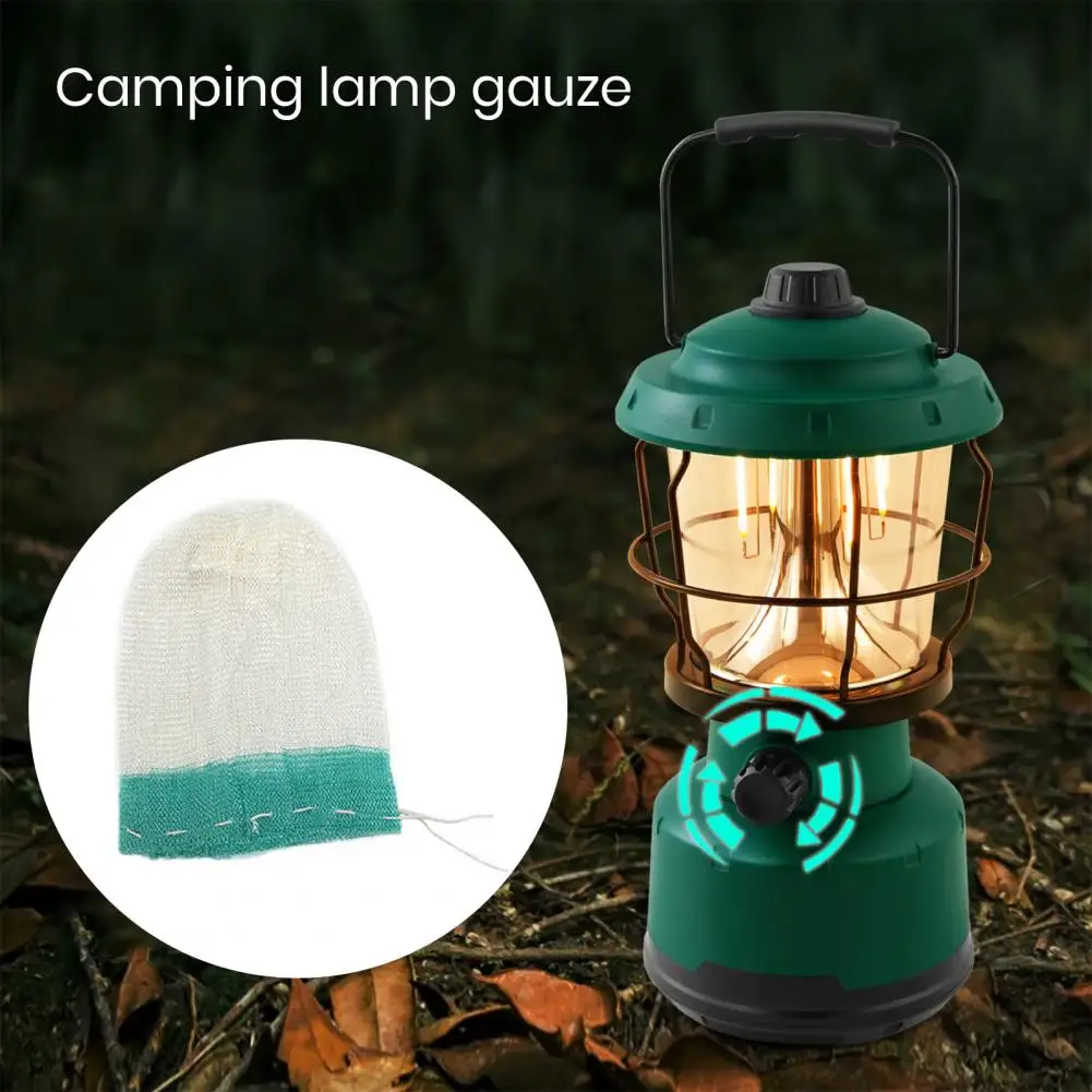 Gas Lantern Covers Propane Gas Lamp Mantles Effortless Installation Versatile U-shape Design 10pcs Propane Lantern for Camping