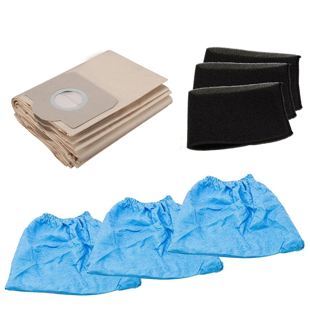 Vacuum Cleaner Dust Bag Filter Set For Einhell Wet/Dry Vacuum Cleaners TC-VC 1820 TC-VC 1820 SA TC-VC 1812 S TC-VC 1815 Sweeper