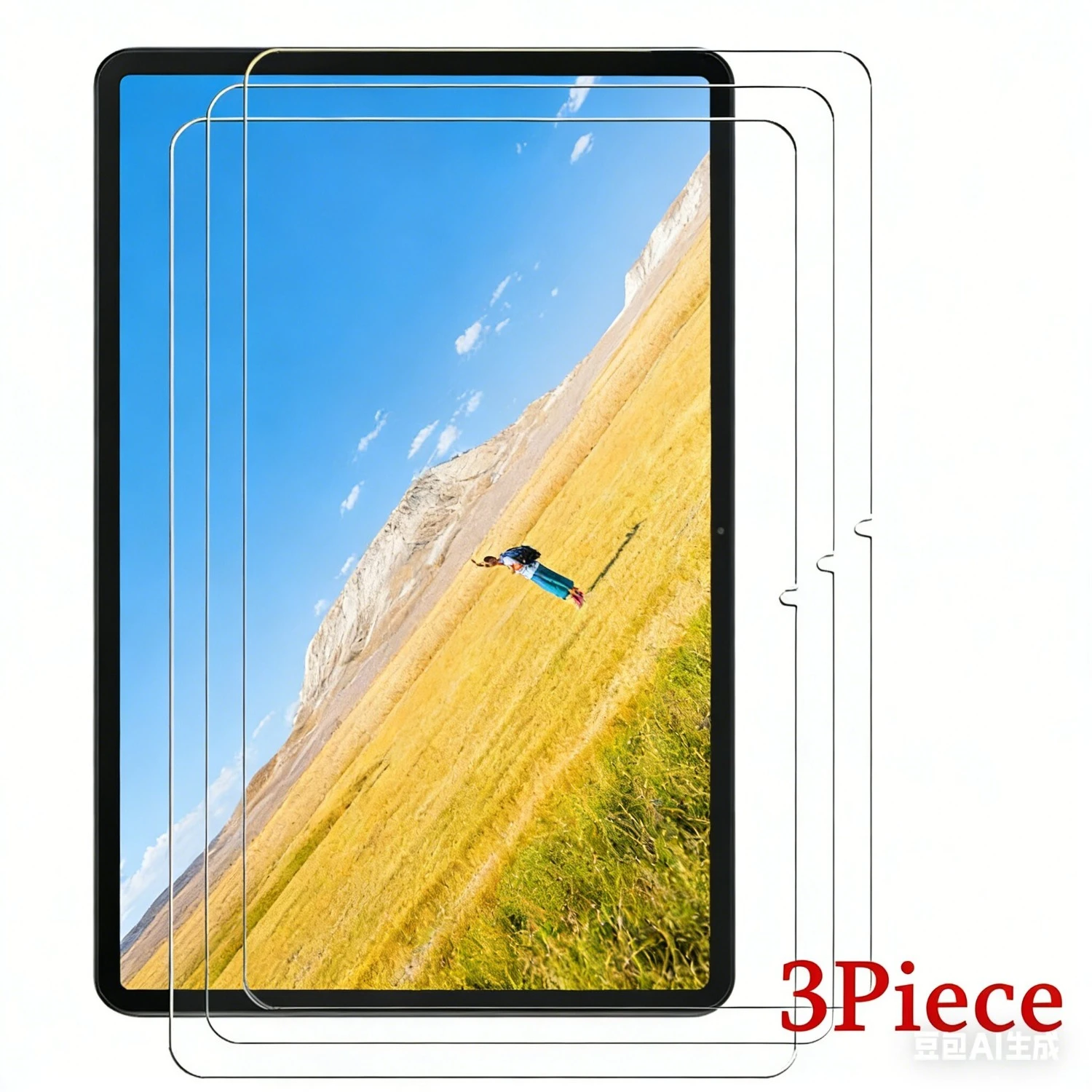 

3-Pack Glass Films for Samsung Galaxy Tab A11+ A9+ Screen Protector HD Clear Anti-Scratch for A11 A9 Plus A8 A9Lite Screen Guard