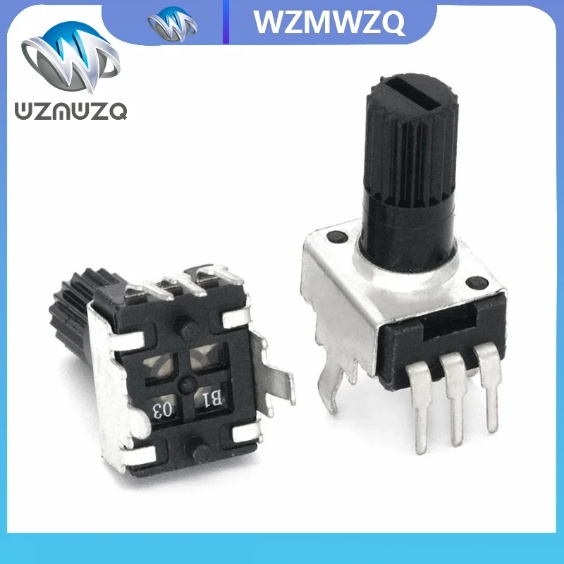100 TEILE/LOS RV09 Vertikal Einstellbare Potentiometer 1K 2K 5k 10K 20K 50K 100K 1M 0932 9 Typ 3pin Dichtung Potentiometer