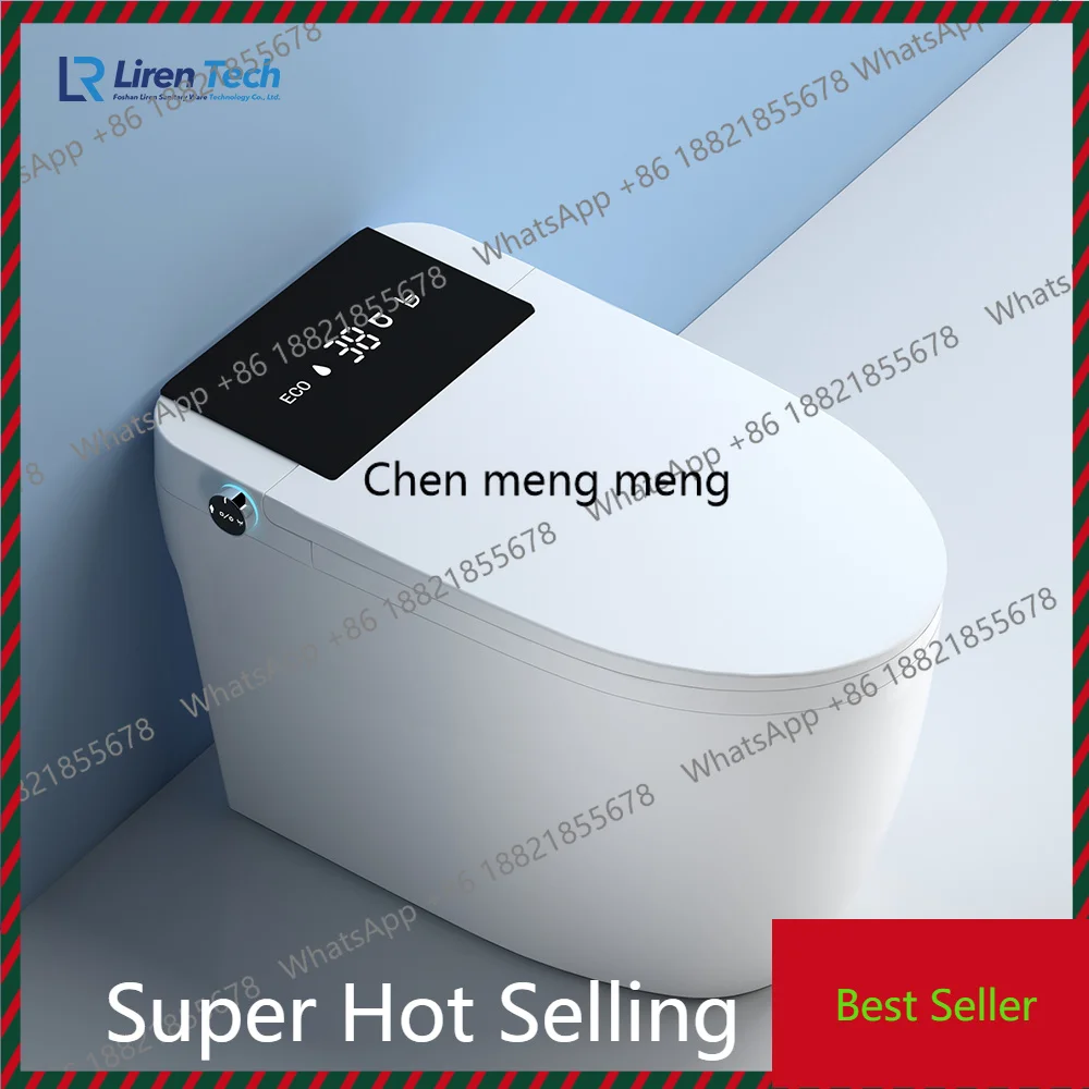 K182zc182Smart Bidet Toilet One Piece Ceramic Auto Flush Remote Control Bathroom WC OEM Customizable Export