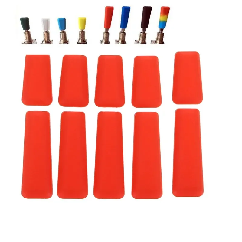 10PCS Rubber Transmitter Anti-slipping Stick Switch Cap Sheath for FRSKY FLYSKY Radiolink Radiomaster Jumper Transmitter DIY