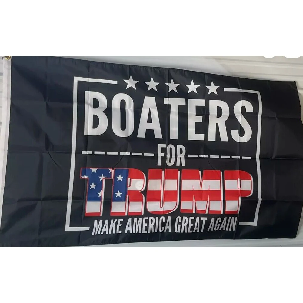 90x150cm Boaters For Trump Flag of BANNER WITH TWO GROMMETS No Flagpole