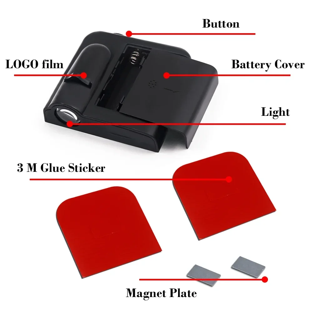 Car door LED decoration wireless welcome light sign projector for Nismo Nissan Juke Tiida Teana GTR 350Z 370Z 240SX Fairlady view 2