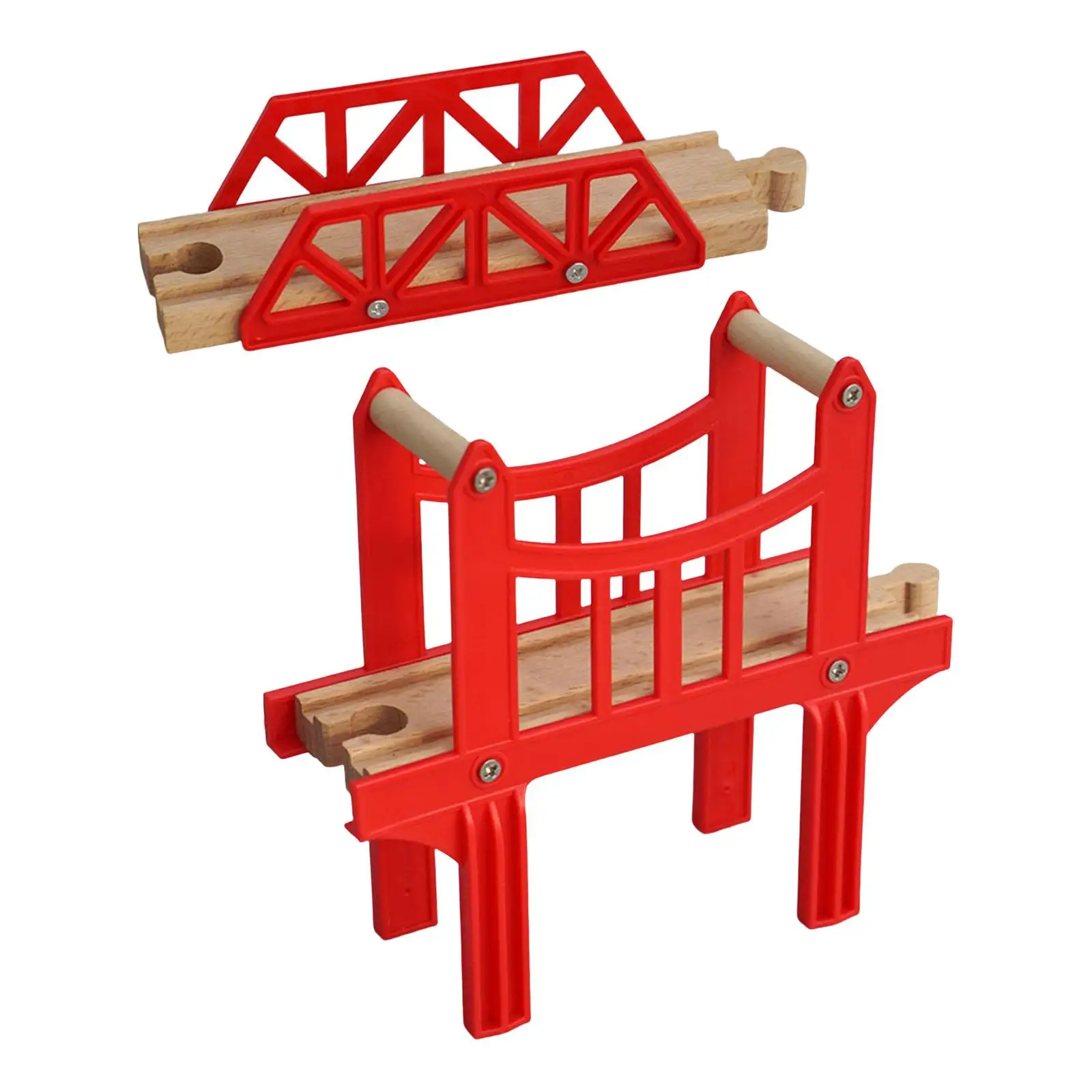 Bridge Accessory for Wooden Tracks Learning Gift for Children