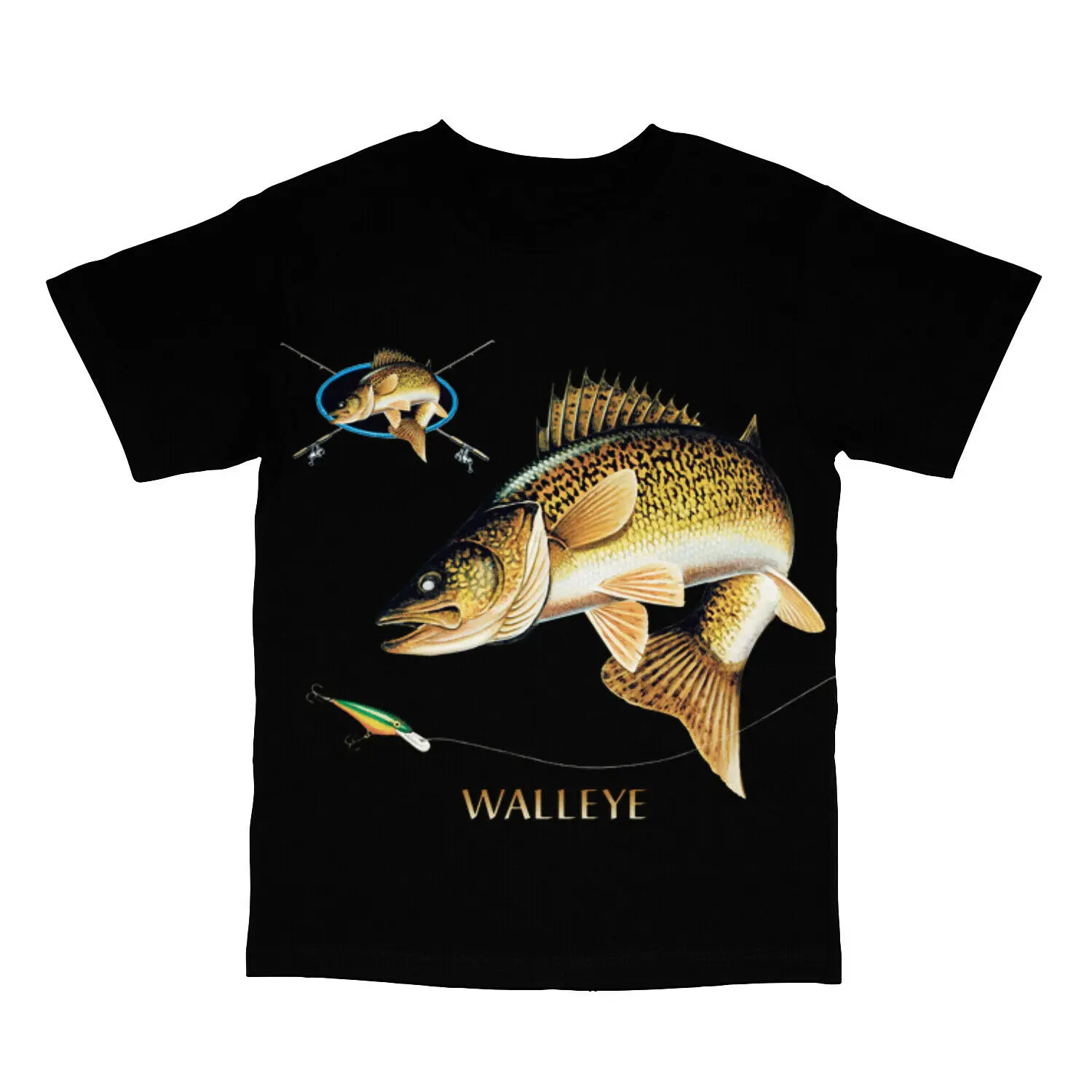 

Футболка рыболовная свободная с коротким рукавом, 100% хлопок