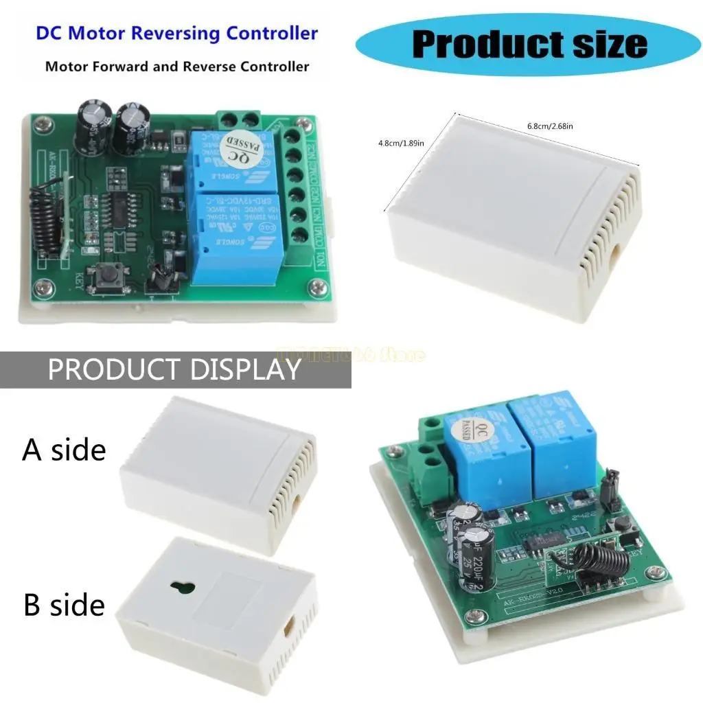 F62C 433Mhz 12V 2-C…