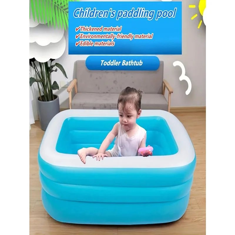 

New Large Bath Inflatable Swimming Pool Adults Kids Pools Bathing Tub Outdoor Indoor Bathtub Water Pool Family Party Toys