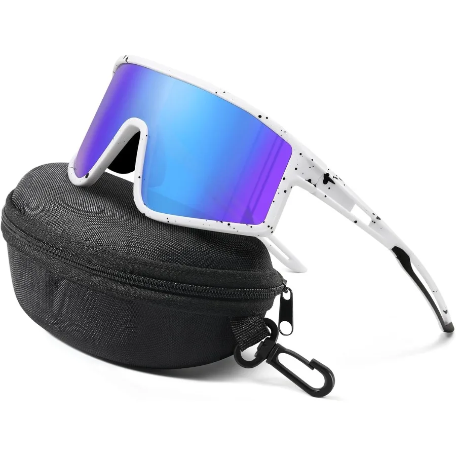 Polarized Sunglasses for Men Women Youth Sports Baseball Cycling Running UV400 Protection Sun Glasses with AntiReflective Coati