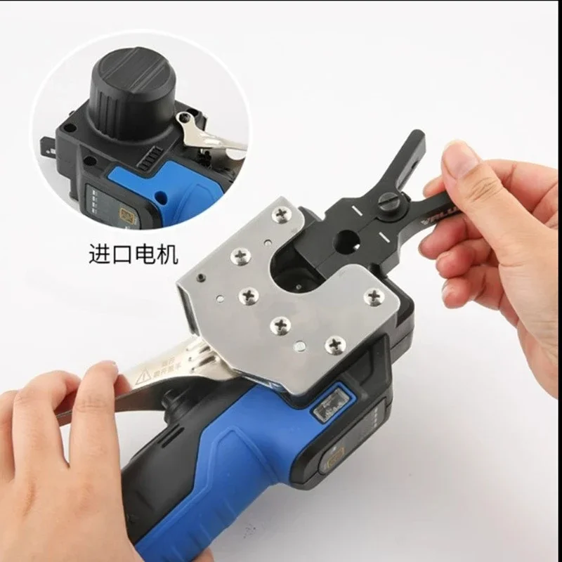 VEF-2 Lithium Battery Electric Tube Expander, Copper Pipe Flaring Tool for AC Refrigeration Repair