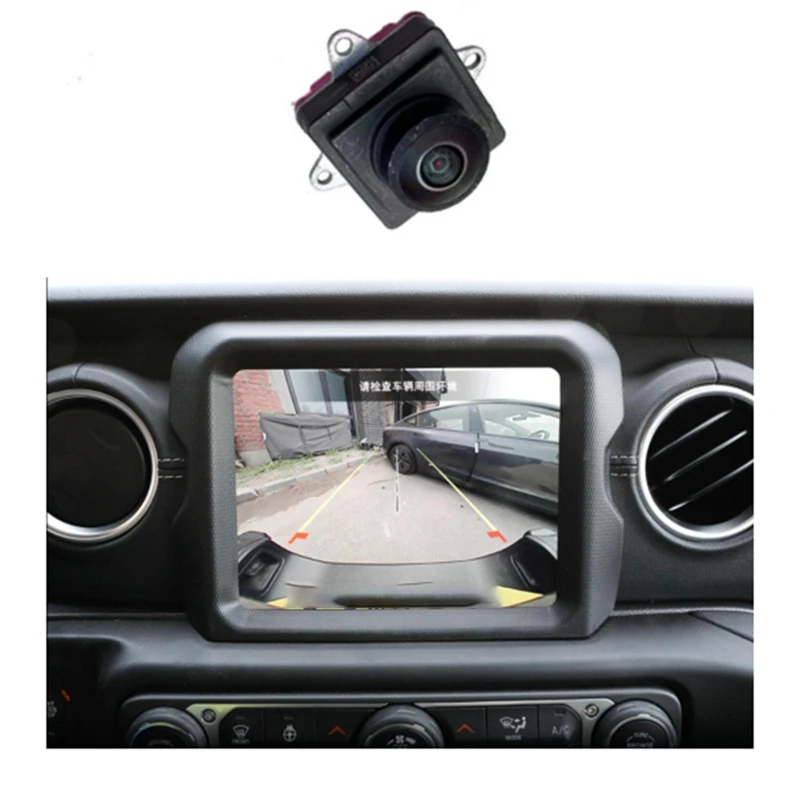 Car Rear View Backup Camera Parking Camera Alarm Systems Camera For Jeep Wrangler Gladiator 2018-2021 04672585AB