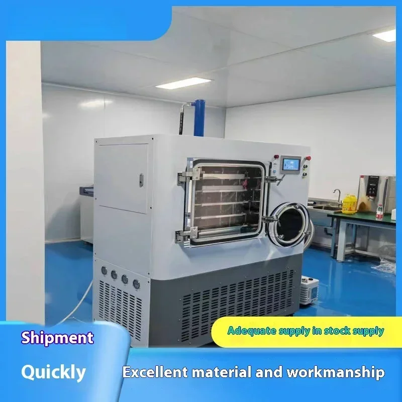 Large vacuum freeze dryer Freeze dryer with trays‌ freeze dry flasks