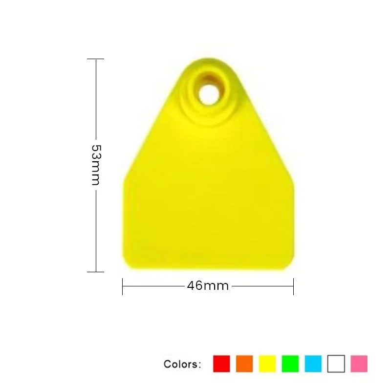 علامات حيوانات كلاسيكية مستديرة الأذن لتحديد الماشية الصغيرة وأقراط خنزير صغير وأغنام للزوج