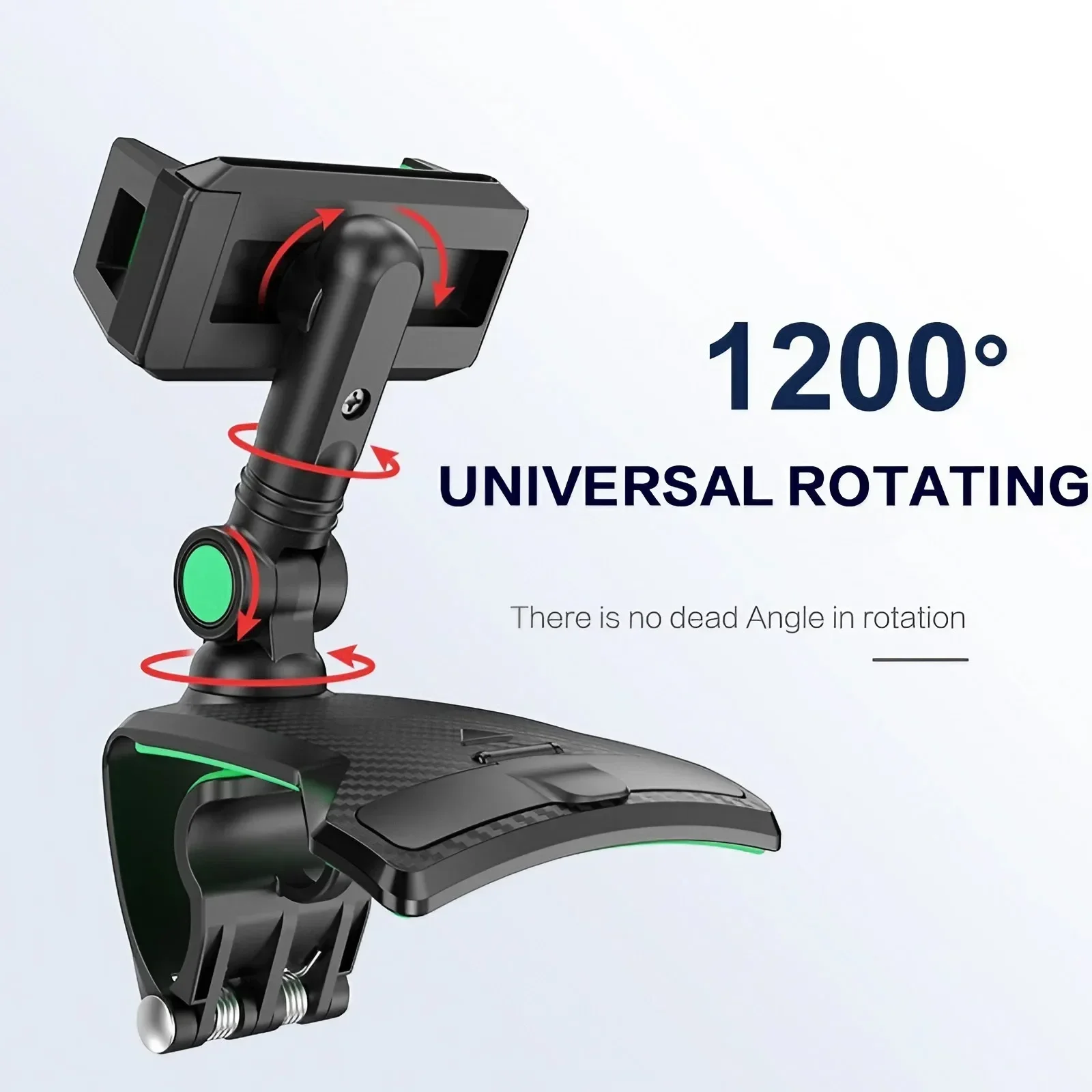 حامل هاتف السيارة العالمي للوحة القيادة، حامل عرض GPS سهل التركيب، حامل دعم أمامي للسيارة