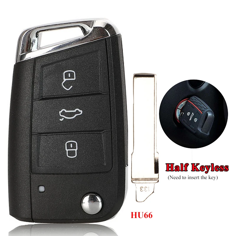 Auto-Funkschlüssel 434 MHz Megamos AES MQB für VW Seat Leon Ateca Golf7 MK7 Touran Polo Tiguan Skoda Octavia 5G 6959752 AB BB 6V 0959752