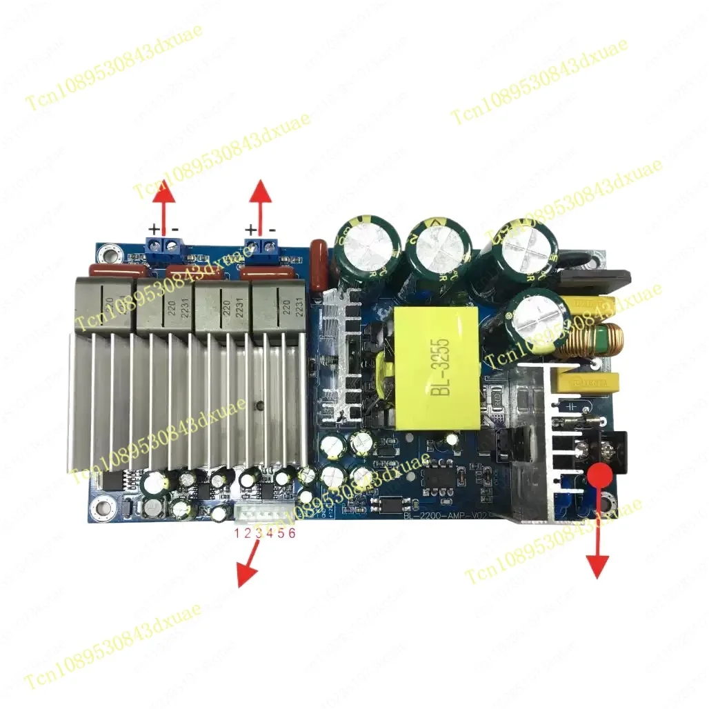 TPA3255 Fever HIFI Digital Power Amplifier Board Module Class D High Power 2.0 Dual Channel Stereo 300W * 2