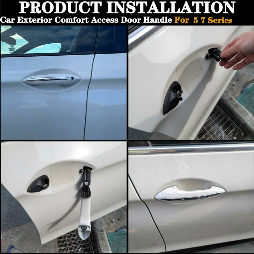Front Rear Car Exterior Comfort Access Keyless Go Door Handle For BMW 5 7 Series F07 F10 F11 F01 F02 520 525 530 535 51217231931