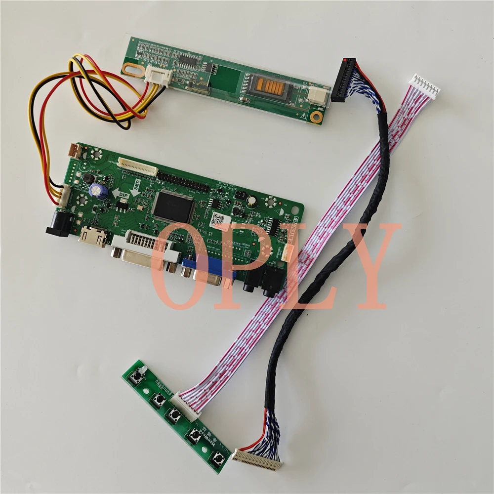 

M.NT68676 Комплект платы контроллера для LP154WX4-TLC3 LP154WX4 1280X800 15,4-дюймовый ЖК-монитор со светодиодным экраном HDMI-совместимый VGA DVI