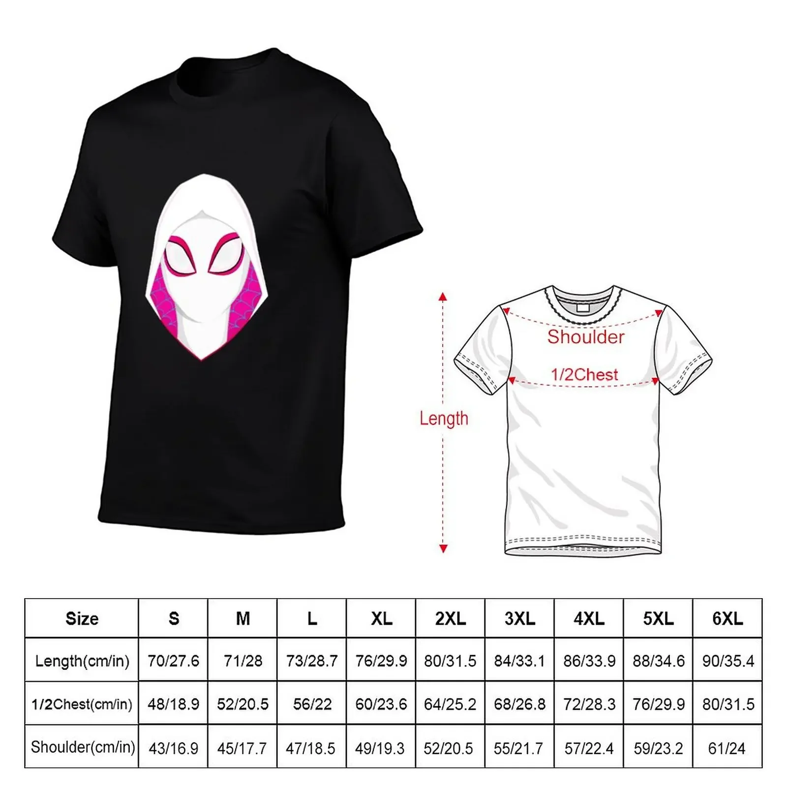 Gwen Stacy T-Shirt anime clothes graphic t shirts Blouse plain shirts graphic tee men