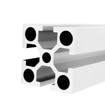 Extrusión de perfil de aluminio 4040 de 100 mm a 1000 mm, perfil de aluminio CNC estándar de la UE, piezas de impresora 3D, guía de alambre de ánodo, perfil de aluminio 6 best sales Perfil de aluminio 4040 - №3