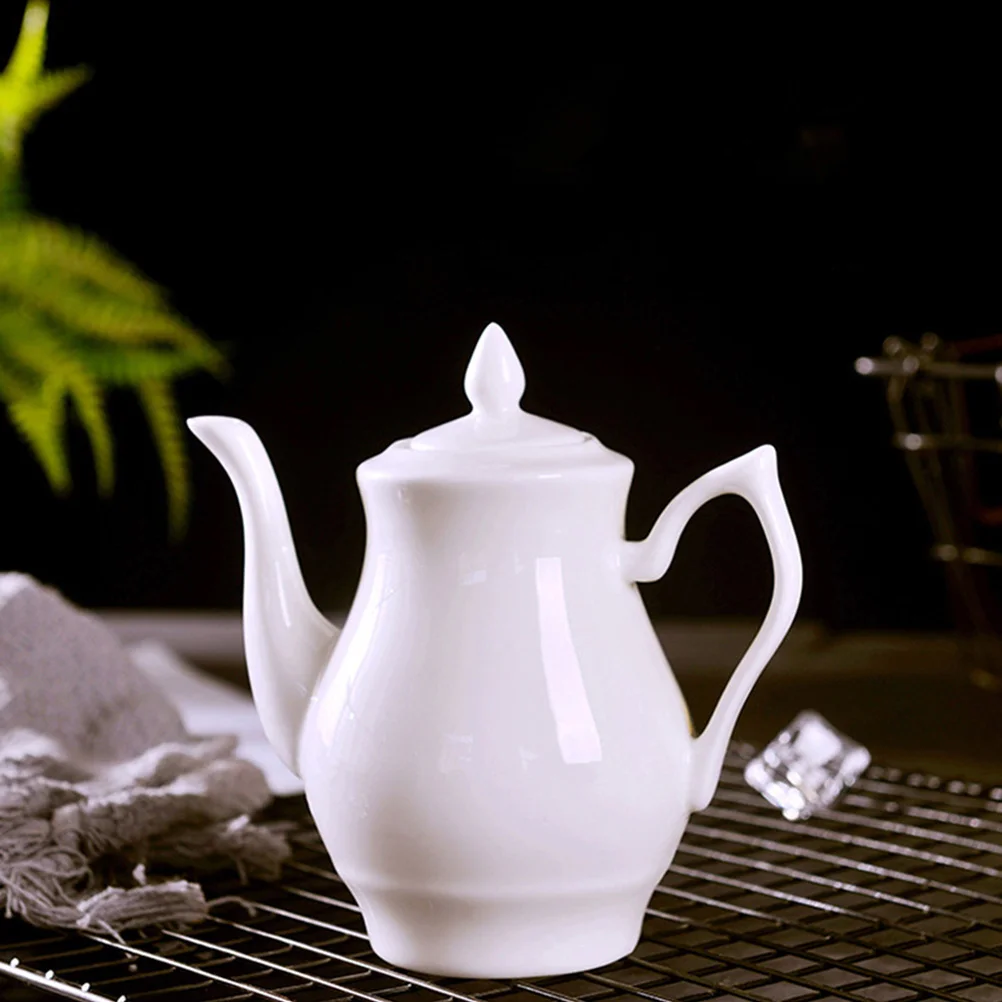 

1Pcs Bone China Soy Sauce Dispenser Bottle Premium Ceramic Kitchen Sauce Container Vinegar Cruet Condiment Storage