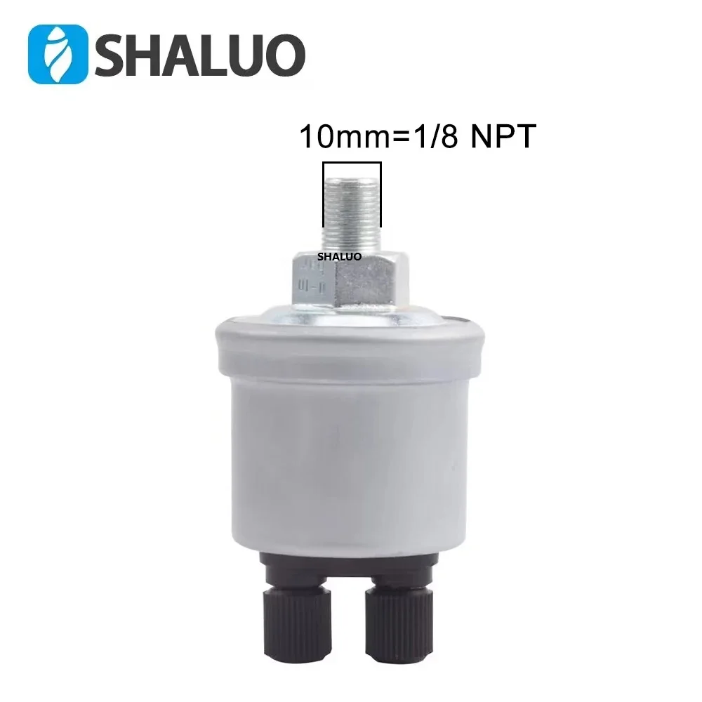 Universal 1/8NPT 0 to 10 Bar VDO Oil Pressure Sensor Switch Match With VDO Oil Pressure Gauge Diesel Generator Accessories Parts