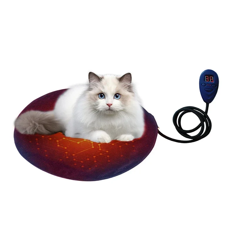 

Custom Size Washable PET Electric Heated Blanket Mat Dog Cat Heating Pad For PET