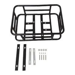 Metal Front Frame Bike Basket Rear Bike Basket Handlebar Bags Waterproof