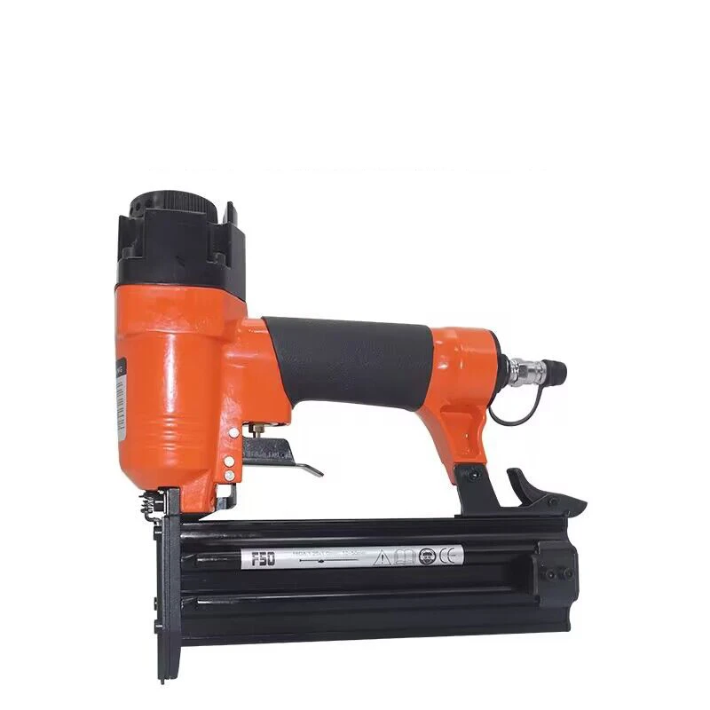 

Woodworking Tool F50 Pneumatic Nail Gun Straight Stapler Gun Framing Nail Gun Air Furniture Nailer