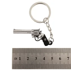 Pistolet Mini pistolet metalowy brelok pistolet rewolwer strzelanka brelok Fidget zabawka pistolet zabawka prezent na boże narodzenie dekoracje zabawki 5cm