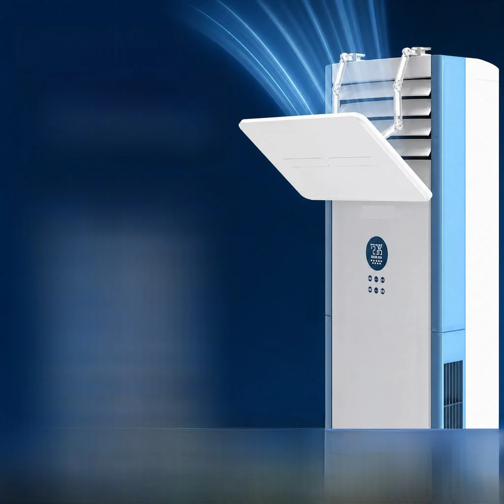 

Large Size Standing Air Conditioner Wind Direction Adjustment Windshield for Living Room Bedroom Office Anti Direct Blow